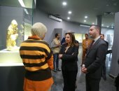 نائب وزير الاتصالات يتفقد متحف كفر الشيخ