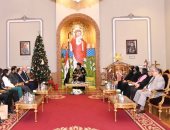 البابا تواضروس الثانى يستقبل وزير الداخلية اللبنانى بالمقر الباباوى بالقاهرة