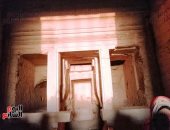 الفيوم تشهد تعامد الشمس على معبد قصر قارون