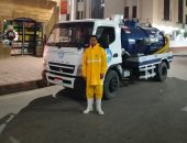 "مياه دمياط" ترفع درجة الاستعداد لمواجهة التقلبات الجوية ..صور