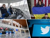 العالم هذا المساء.. الرئيس الأوكرانى يُسلم بيلوسى وهاريس علم بلاده بتوقيع الجنود.. ميزة جديدة من "تويتر" يتم اختبارها تجعل صورة حسابك على شكل مربع.. وتشغيل أول مطار على ارتفاع شاهق فى شينجيانج