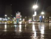 هطول أمطار غزيرة على مدن دمياط.. فيديو وصور