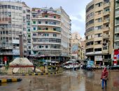 هطول أمطار غزيرة غرب الإسكندرية.. والمحافظة ترفع حالة الطورائ "صور"