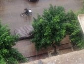 الجيزة تحت الأمطار.. والأرصاد: سحب ممطرة على القاهرة الكبرى وغرب الدلتا..صور