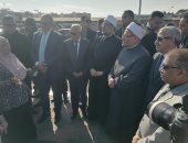 وزير الأوقاف ومحافظ بورسعيد يتفقدان تطوير طريق اللواء أحمد عبدالله