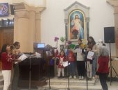 عيد الميلاد المجيد.. الطائفة المارونية تنظم كورال أطفال بكنيسة القديس يوسف