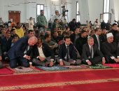 وزير الأوقاف والمفتى ومحافظ بورسعيد يؤدون صلاة الجمعة بالمسجد العباسى