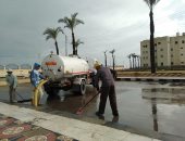 «الصرف الصحى بالإسكندرية»: أمطار متوسطة.. ونتعامل مع تجمعات المياه باستمرار