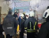 انهيار جزئي بعقارين وتحطم سيارة دون إصابات بسبب الأمطار الغزيرة فى الإسكندرية