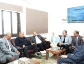 وزير قطاع الأعمال العام ومحافظ أسوان فى جولة تفقدية بشركة كيما للأسمدة