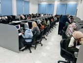 طلاب جامعة الإسماعيلية الجديدة الأهلية يؤدون امتحانات متطلب الجامعة  