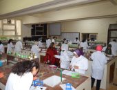انتظام أعمال الامتحانات العملية بكليات جامعة الإسكندرية.. صور 