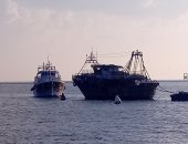 توقف الصيد بميناء بورسعيد لارتفاع أمواج المتوسط بسبب موجة الطقس السيئ