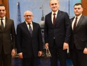 محافظ بورسعيد يستقبل سفير جمهورية بيلاروسيا لبحث سبل التعاون 