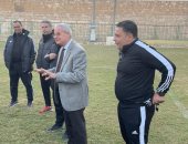 رئيس المقاولون العرب يجتمع مع اللاعبين قبل مواجهة البنك الأهلي