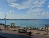 استقرار فى حالة الطقس بعد يوم من الأمطار الغزيرة بالإسكندرية.. صور