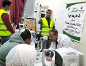 صحة المنيا تنظم قافلة طبية لأهالى قرية الجرنوس بمركز بنى مزار