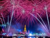 الألعاب النارية تزين سماء دول العالم احتفالا باستقبال العام الجديد 2023