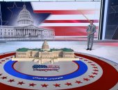 "القاهرة الإخبارية" تستخدم تقنية الواقع المعزز لزيارة الكونجرس الأمريكى