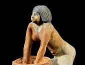 تمثال لـ"صانعة الجعة" فى مصر القديمة بمتحف التحرير.. شاهده