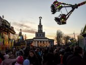 أوكرانيا: تركيب الرمح الثلاثي على نصب "الوطن الأم" في كييف 