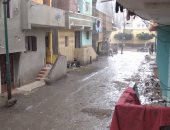 هطول أمطار على عدد من مدن وقرى كفر الشيخ