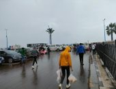 أمطار غزيرة بالإسكندرية.. والصرف الصحى: استمرار رفع حالة الطوارئ..صور