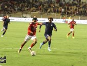 انطلاق مباراة الاهلي وانبي في الدوري الممتاز بإستاد المقاولون العرب