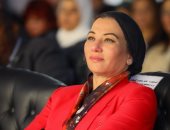 وزيرة البيئة تشارك فى افتتاح المعرض العربى للأسر المنتجة "بيت العرب"