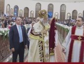 البابا تواضروس يصل كاتدرائية ميلاد المسيح فى العاصمة الإدارية الجديدة 