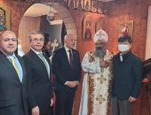 سفير مصر فى كوريا يشارك حفل عيد الميلاد بالكنيسة القبطية فى سول