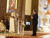 الرئيس السيسى: كلام البابا تواضروس يحمل بلاغة وحكمة عظيمة