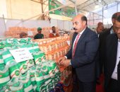 محافظ أسوان يفتتح معرض أهلاً رمضان بحديقة الشيراتون ضمن 5 معارض بالمحافظة