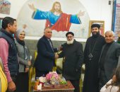 محافظ كفر الشيخ يهنئ الأقباط بعيد الميلاد ورؤساء المدن يزورون 22 كنيسة