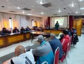 جمال محمد على يحاضر مدربى الصعيد فى ختام بطولة الجنوب مواليد 2008