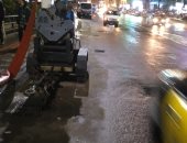 أمطار مسائية متوسطة تشهدها الإسكندرية بمناطق متفرقة.. صور