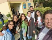 هبة عبد الغنى تنشر كواليس آخر يوم تصوير من مسلسل "حكايات الماميز"