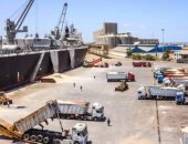 ميناء دمياط يحتفل باستقبال ناقلة الغاز رقم 500 منذ افتتاح محطة الإسالة
