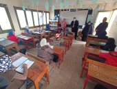 وكيل تعليم شمال سيناء يتابع سير امتحانات نصف العام بالمدارس