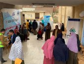 "صحة المنيا" تواصل تنظيم قافلة طبية مجانية لأهالى قرية قفادة ضمن "حياة كريمة"