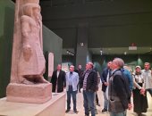 إعادة تركيب مقصورة أحد أبرز حكام الأقاليم فى عصر الدولة القديمة بمتحف سوهاج