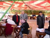 10 آلاف طالبة وطالبة يؤدون امتحانات الفصل الدراسى الأول بـ"آداب سوهاج"