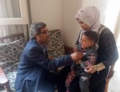 الكشف على 189 حالة فى قافلة طبية بقرية بيتيس بالمنوفية ضمن حياة كريمة