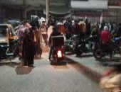 إصابة 2 في حادث تصادم تروسيكل بموتوسيكل في المحلة