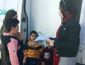 مياه دمياط: قافلة شاملة بقرية كفر سليمان ضمن المبادرة الرئاسية حياة كريمة