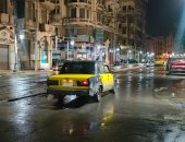 عاصفة رعدية تضرب الإسكندرية وأمطار غزيرة على أنحاء المحافظة 