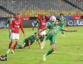 الشناوى ينقذ الأهلى من استقبال هدف مُحقق للمصرى عن طريق جريندو