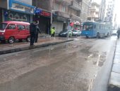 محافظة الإسكندرية: تم رفع تراكمات المياه بعد الأمطار الغزيرة.. صور