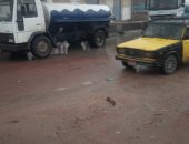 نوة الفيضة الكبرى.. أمطار غزيرة ومتوسطة على مناطق متفرقة بالإسكندرية "صور"