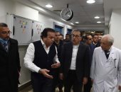 رئيس الوزراء يتفقد أعمال تطوير مستشفى العريش العام   